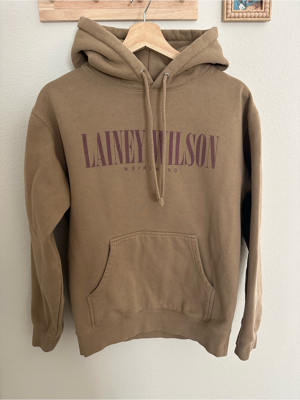Lainey Wilson Whirlwind Tan Hoodie